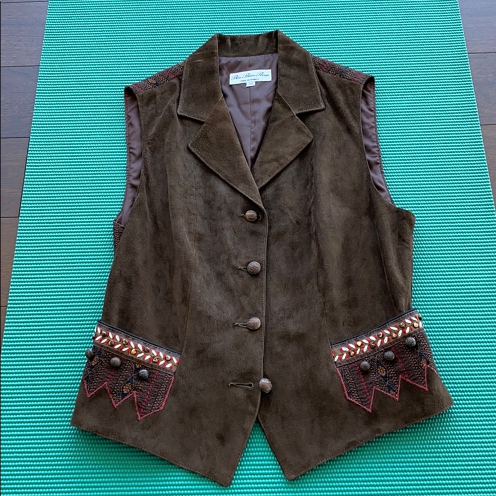 Bleu Blare Rouge Vest